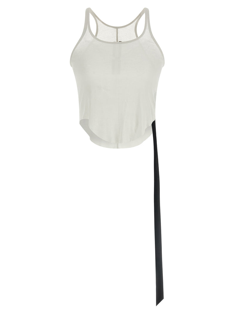 DRKSHDW Basic White Cotton Tank Top for Women