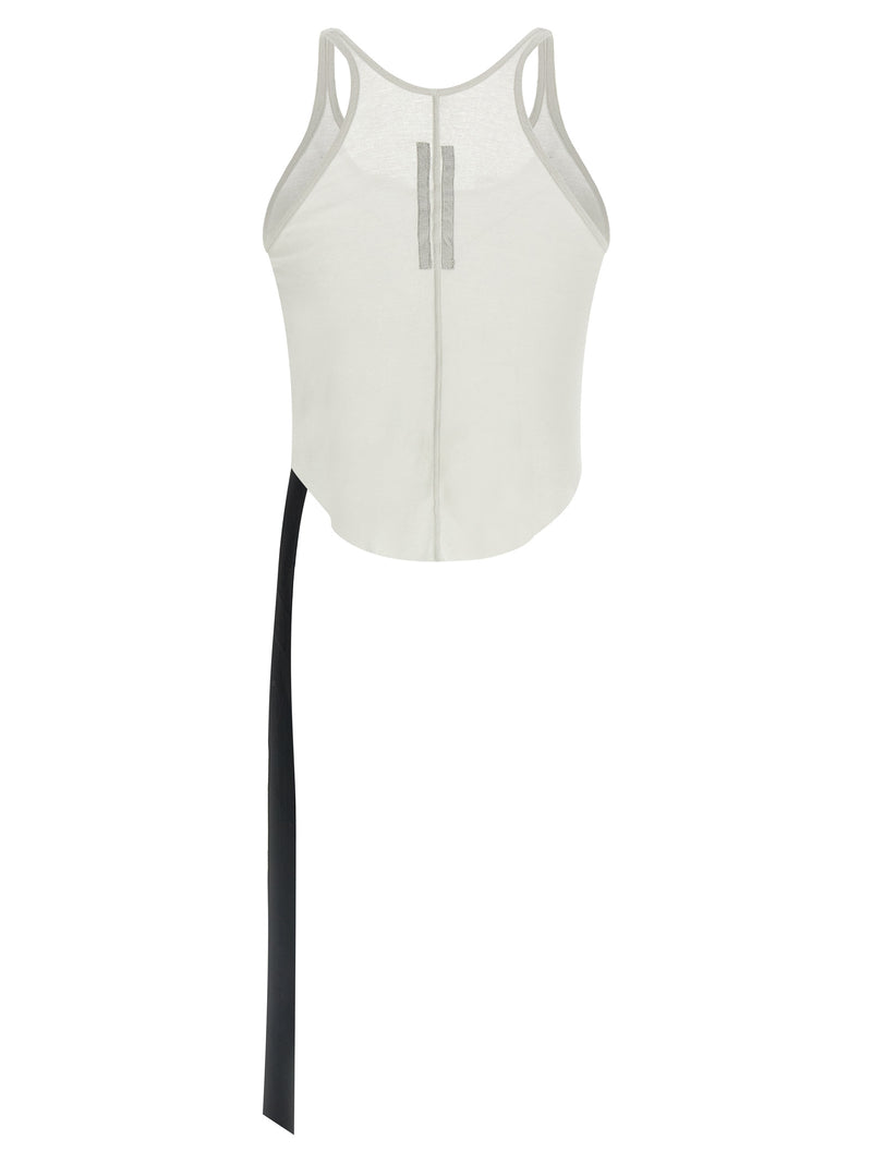 DRKSHDW Basic White Cotton Tank Top for Women