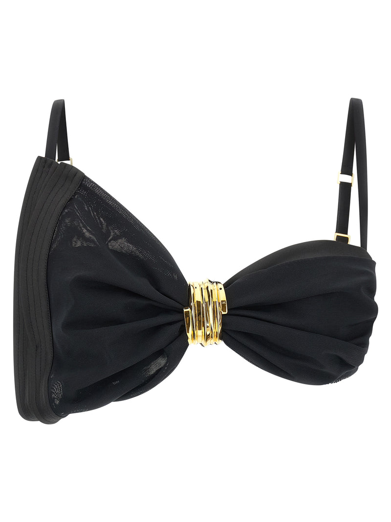 Elisabetta Franchi Black Polyamide Bra