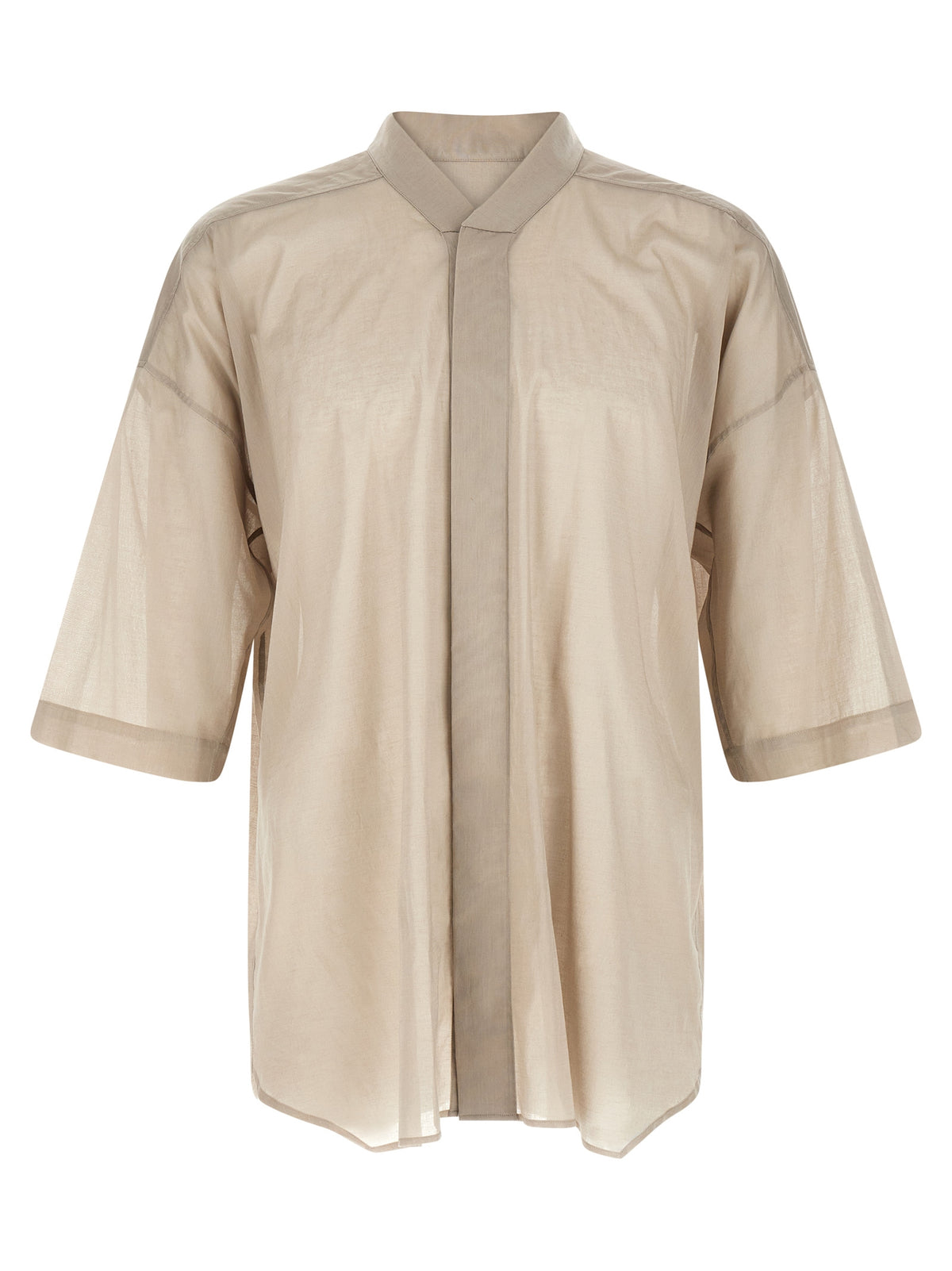 Blouse en coton grise Rick Owens
