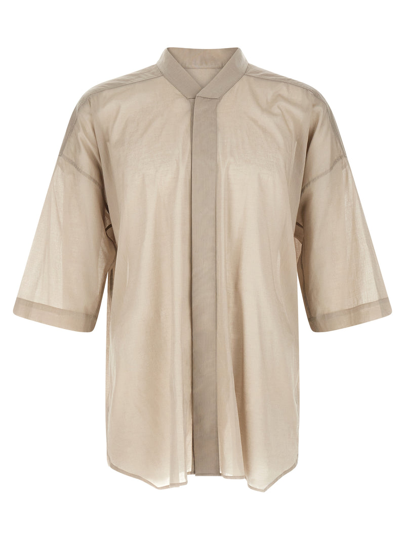 Blouse en coton grise Rick Owens