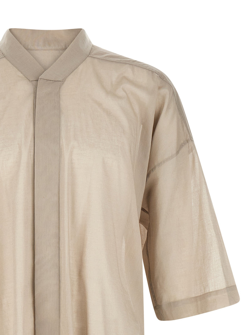 Blouse en coton grise Rick Owens