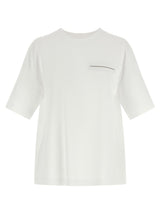 Peserico White Cotton T-Shirt