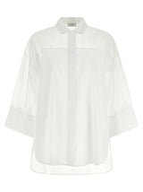 Chemisier blanc en coton Peserico