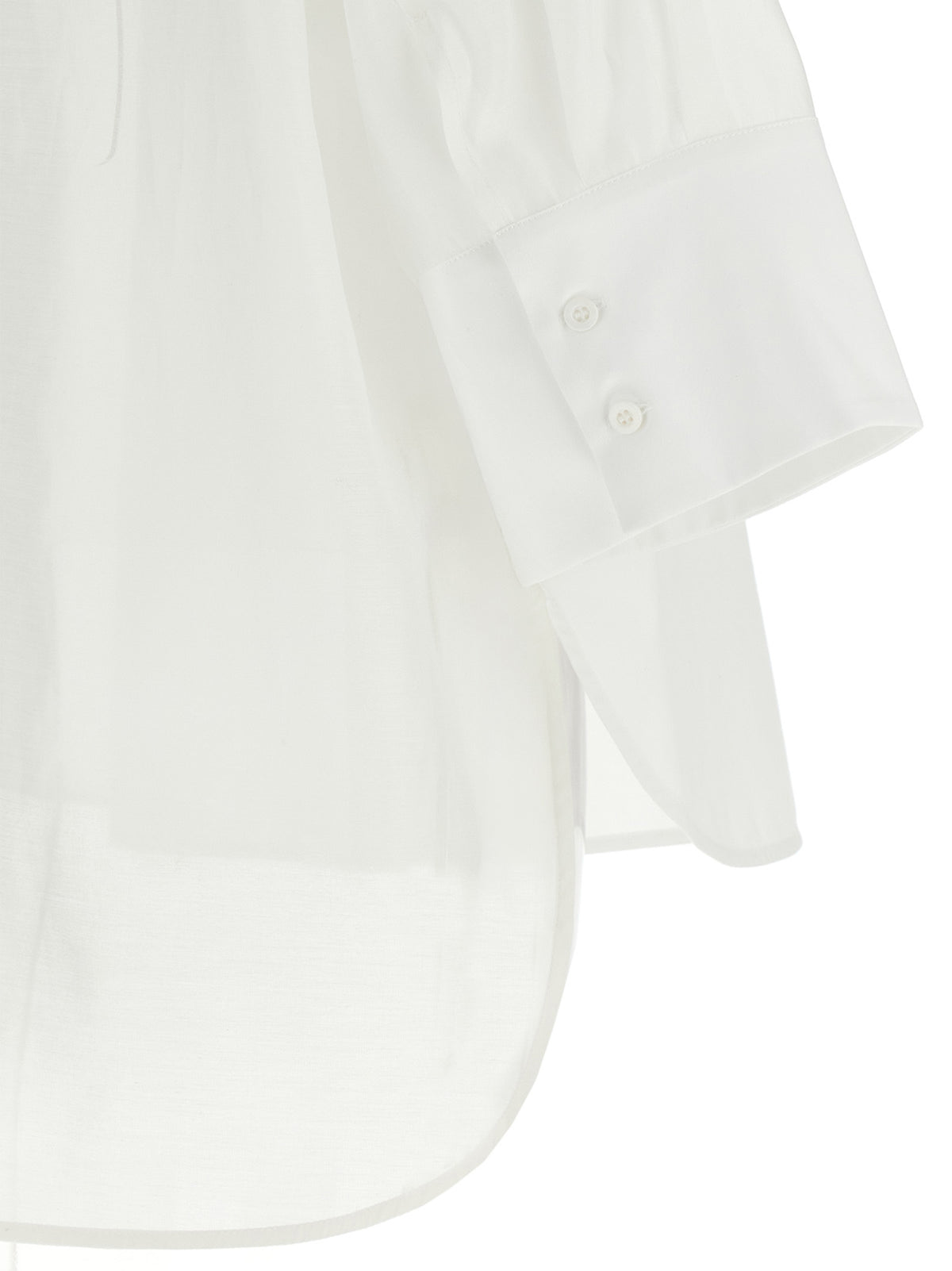 Chemisier blanc en coton Peserico