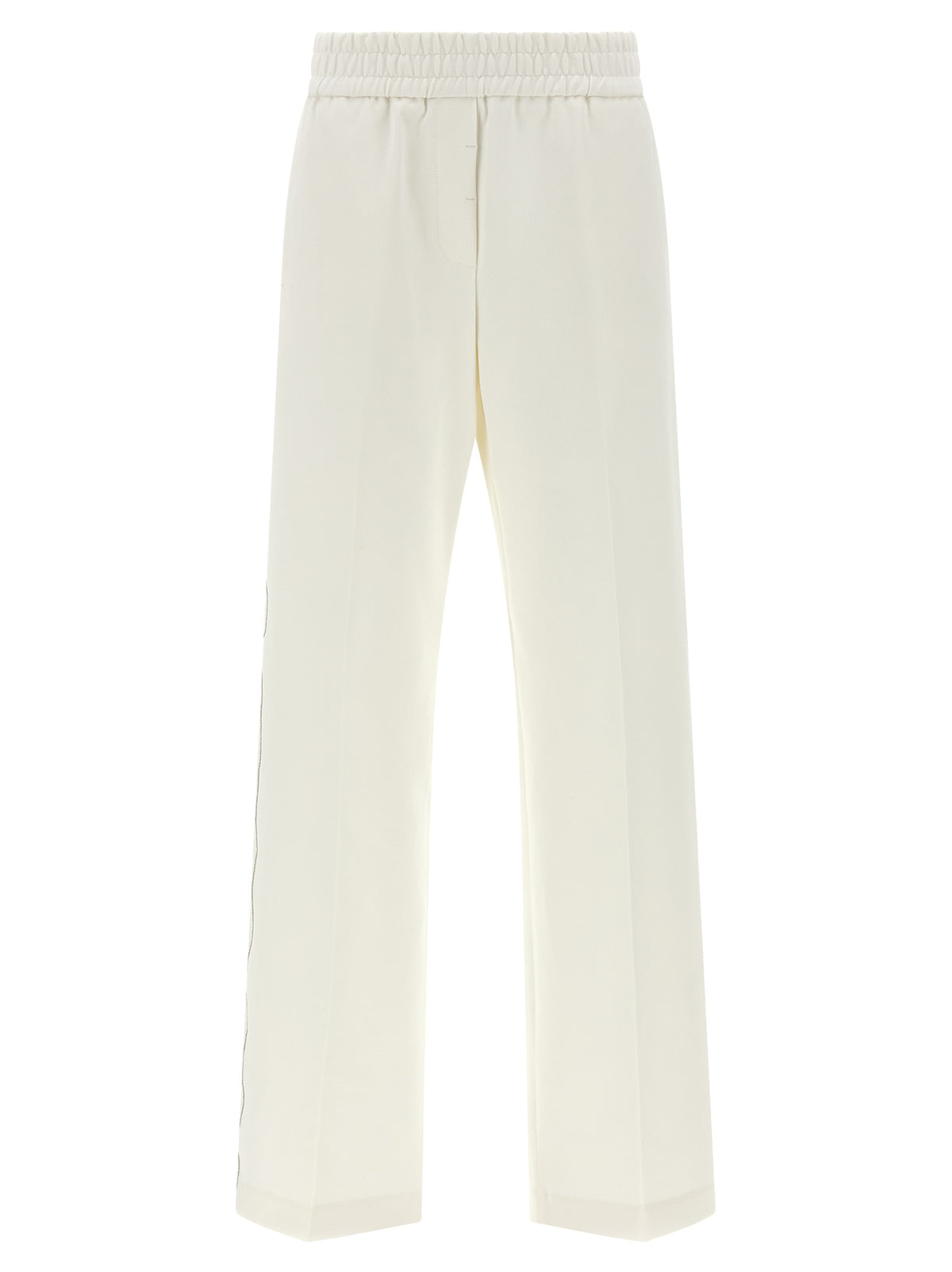 Pantalon décontracté Peserico en coton blanc