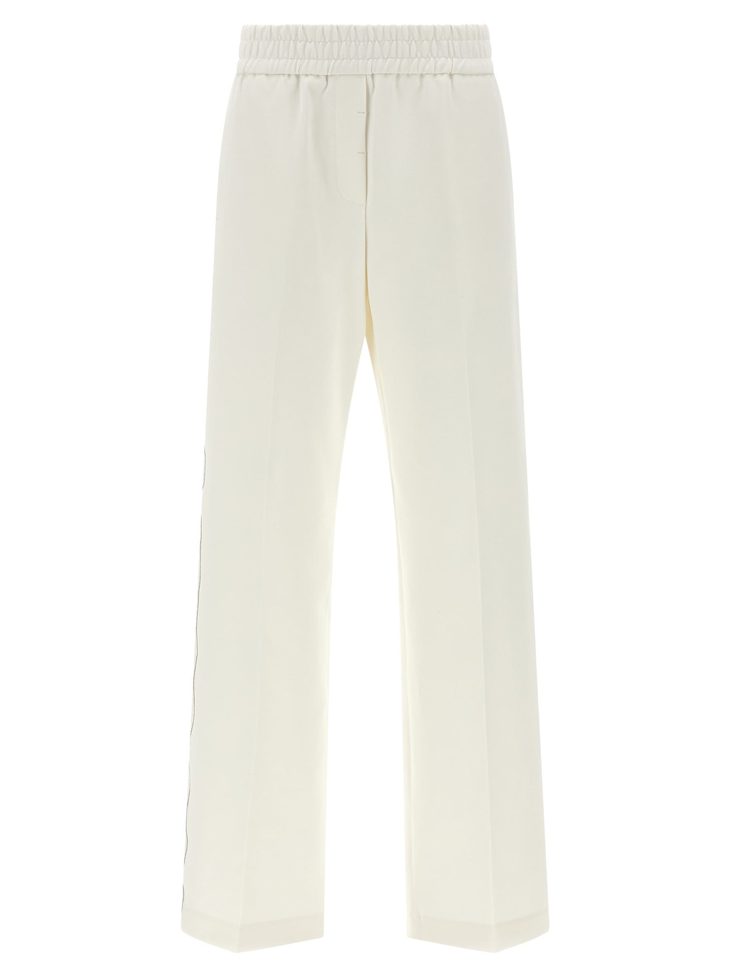 Pantalon décontracté Peserico en coton blanc