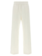Pantalon décontracté Peserico en coton blanc