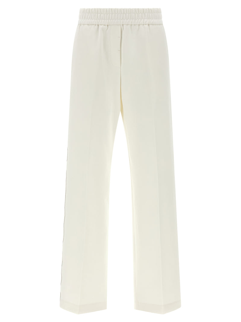 Pantalon décontracté Peserico en coton blanc