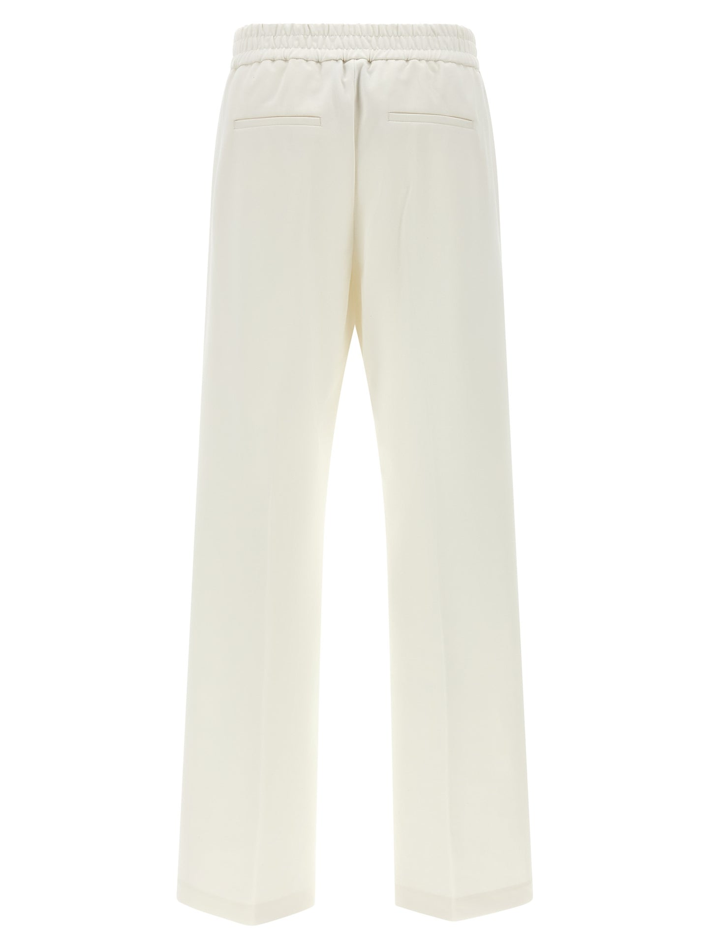 Pantalon décontracté Peserico en coton blanc