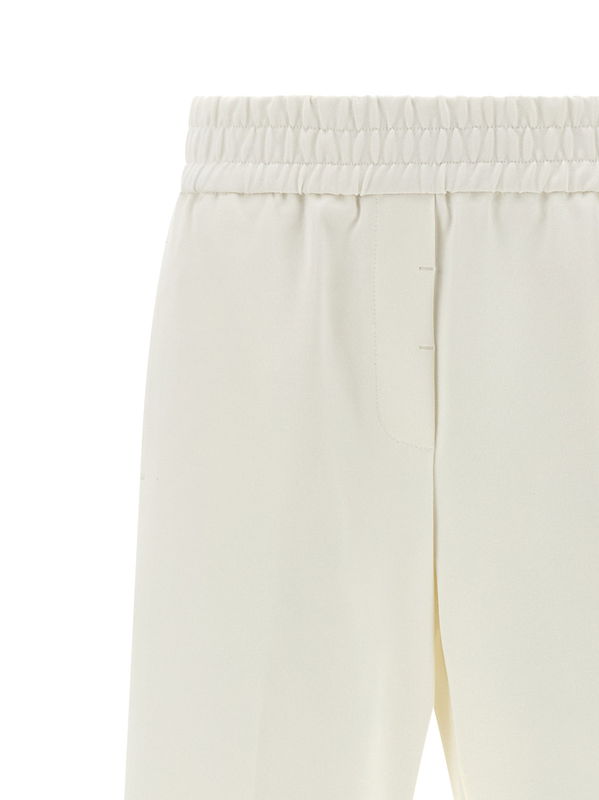 Pantalon décontracté Peserico en coton blanc