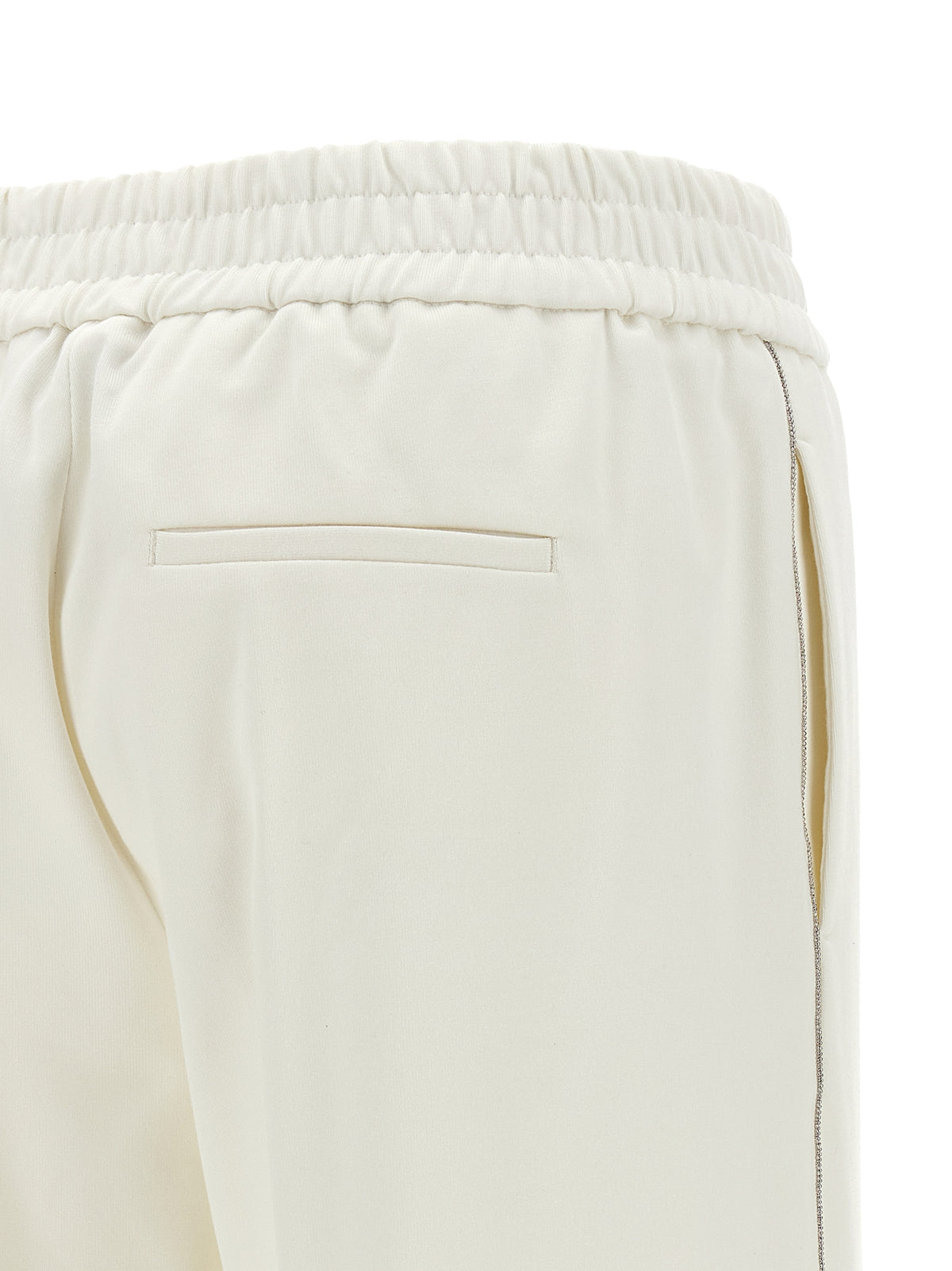 Pantalon décontracté Peserico en coton blanc