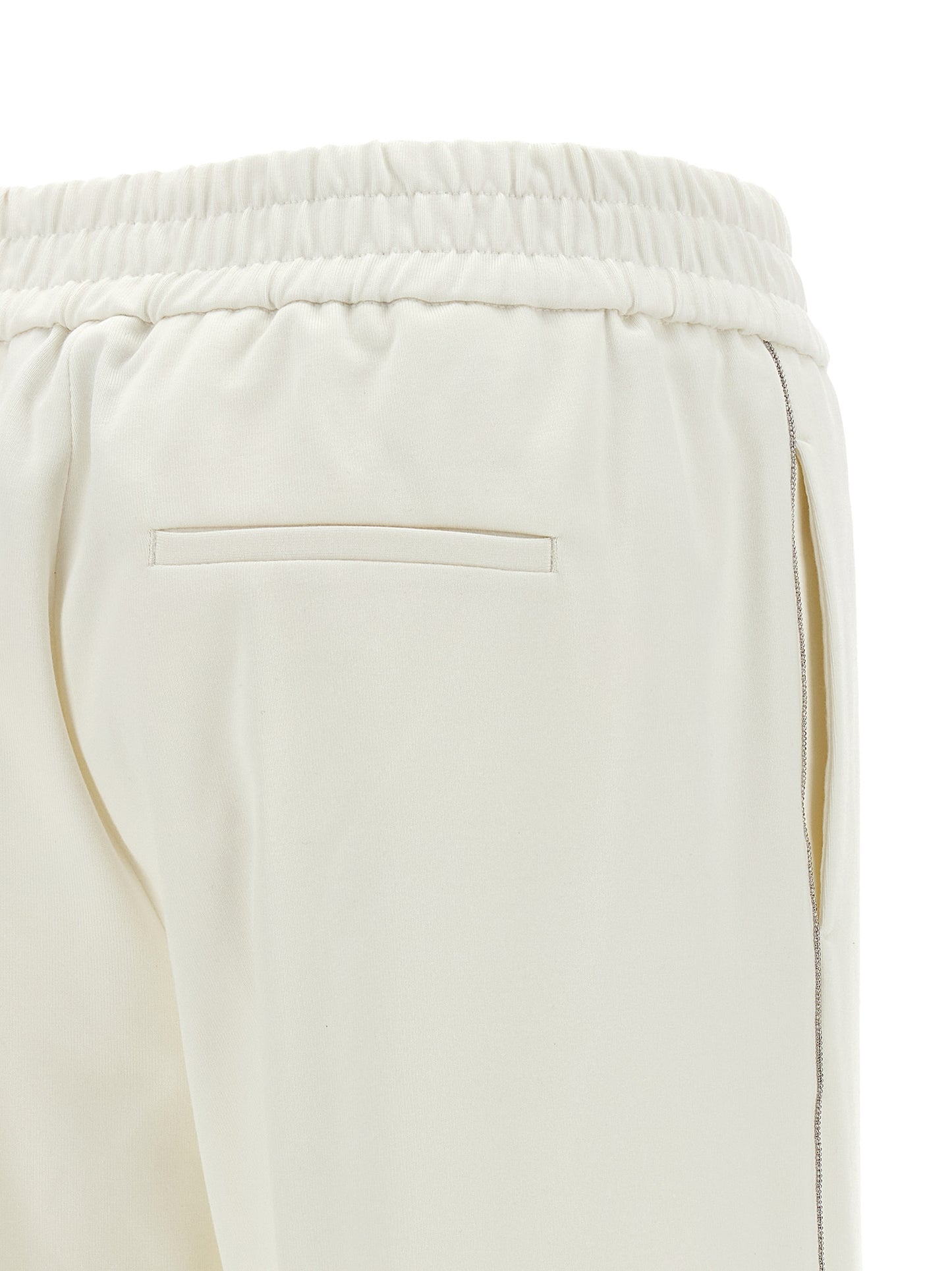 Pantalon décontracté Peserico en coton blanc