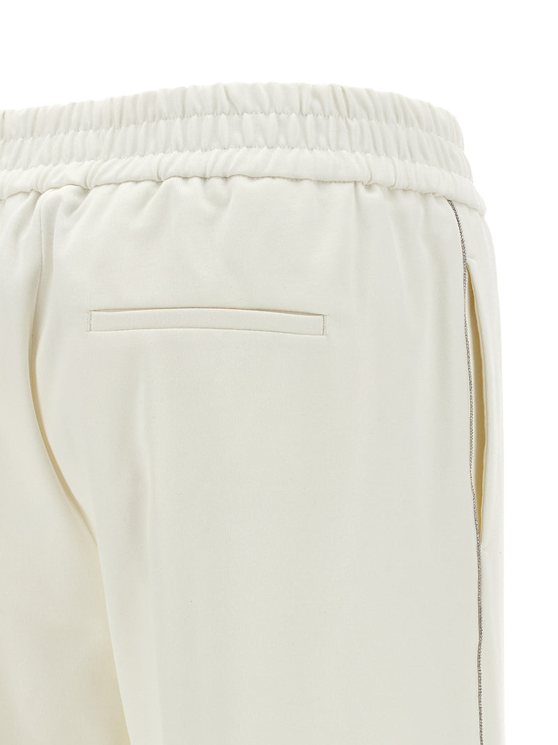 Pantalon décontracté Peserico en coton blanc