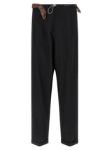 Pantalon décontracté Magliano en coton noir