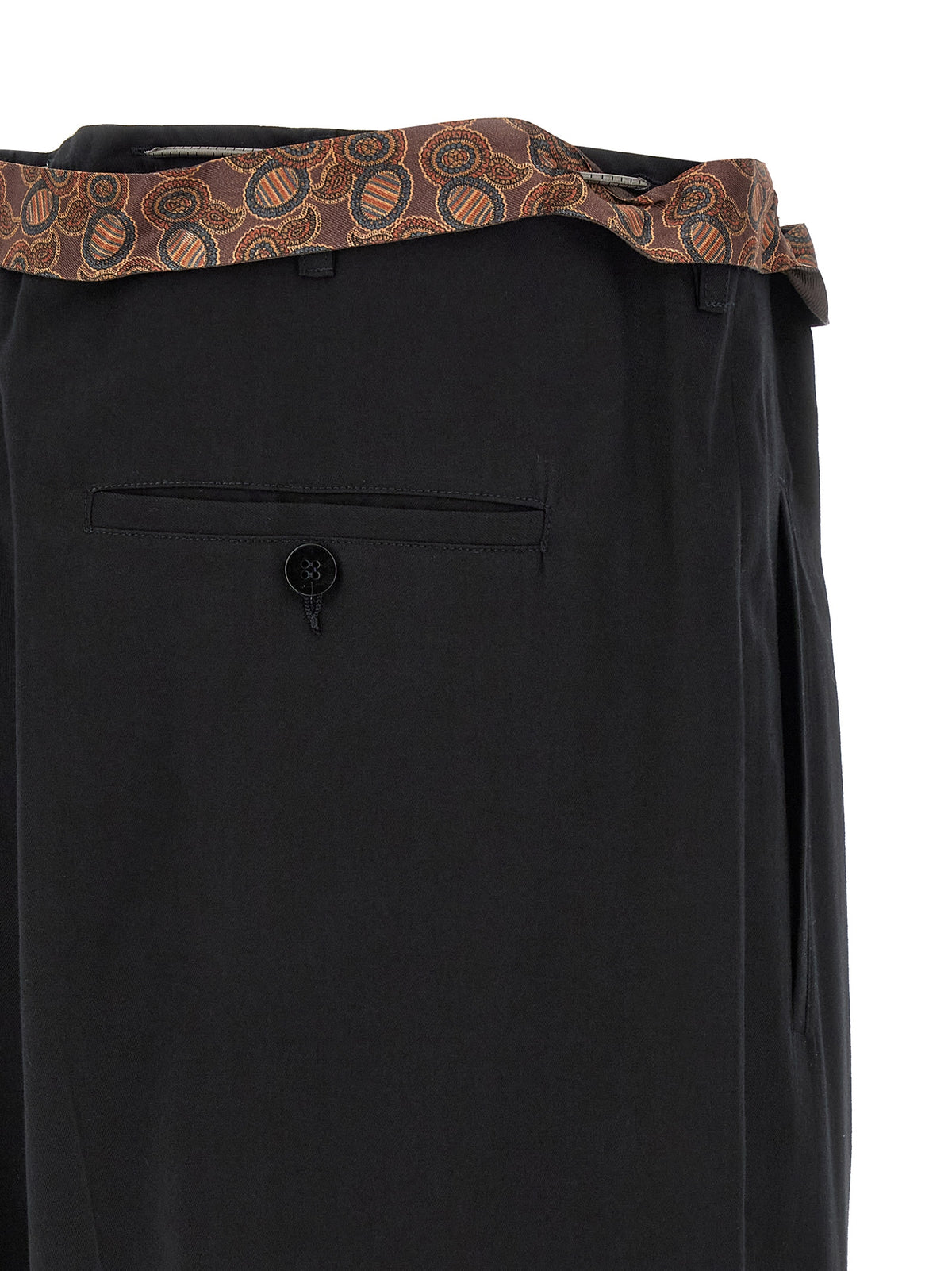 Pantalon décontracté Magliano en coton noir