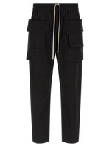 Pantalon cargo DRKSHDW en coton noir