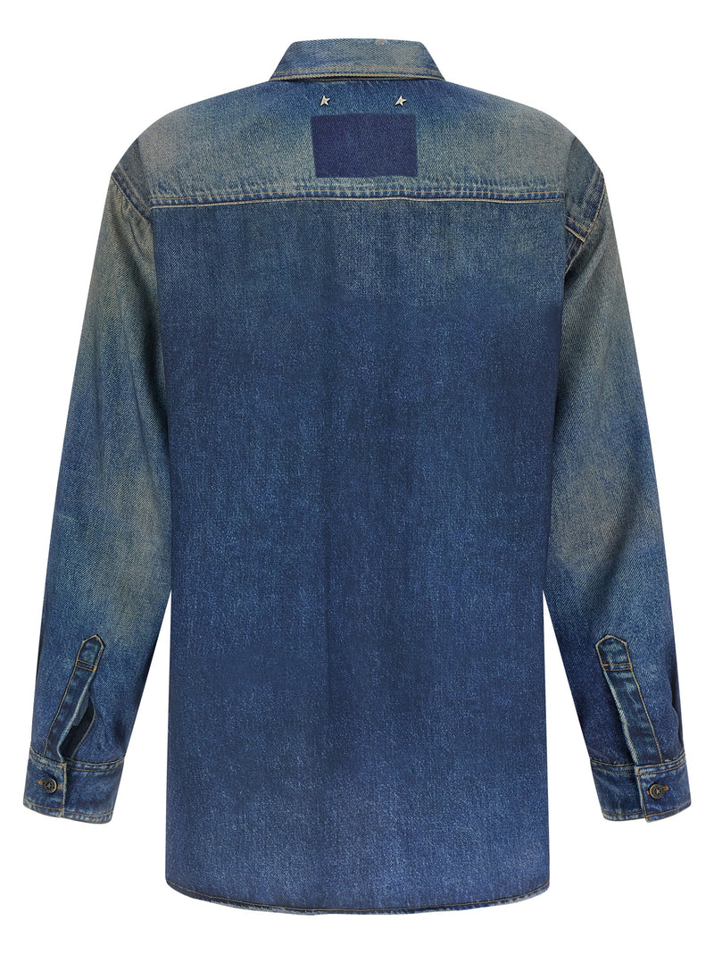 Chemisier Golden Goose en polyester bleu