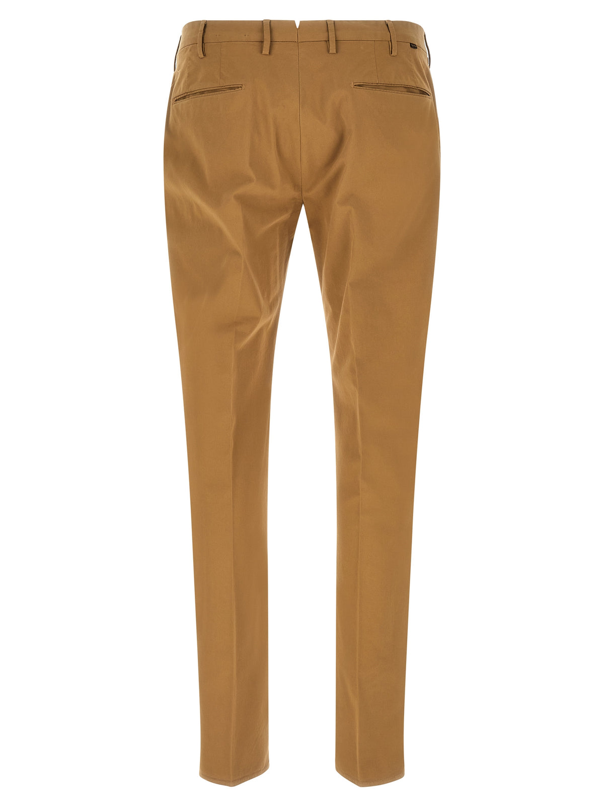 Incotex Brown Cotton Casual Pants
