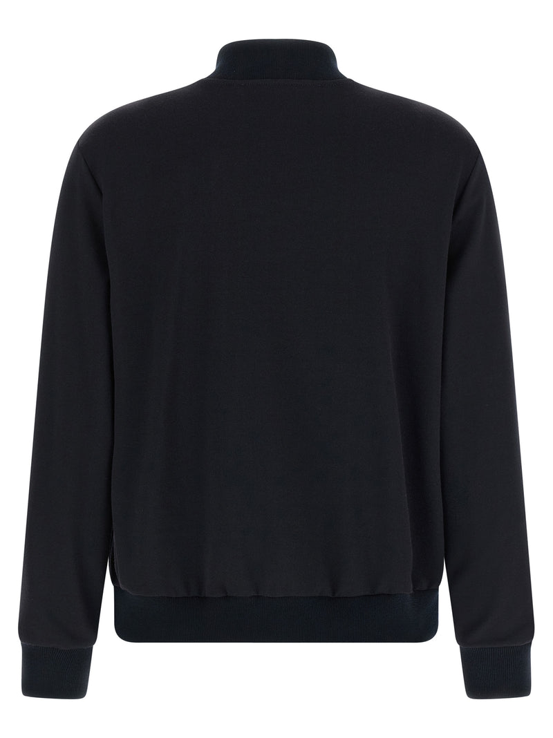 Peserico Blue Cotton Bomber