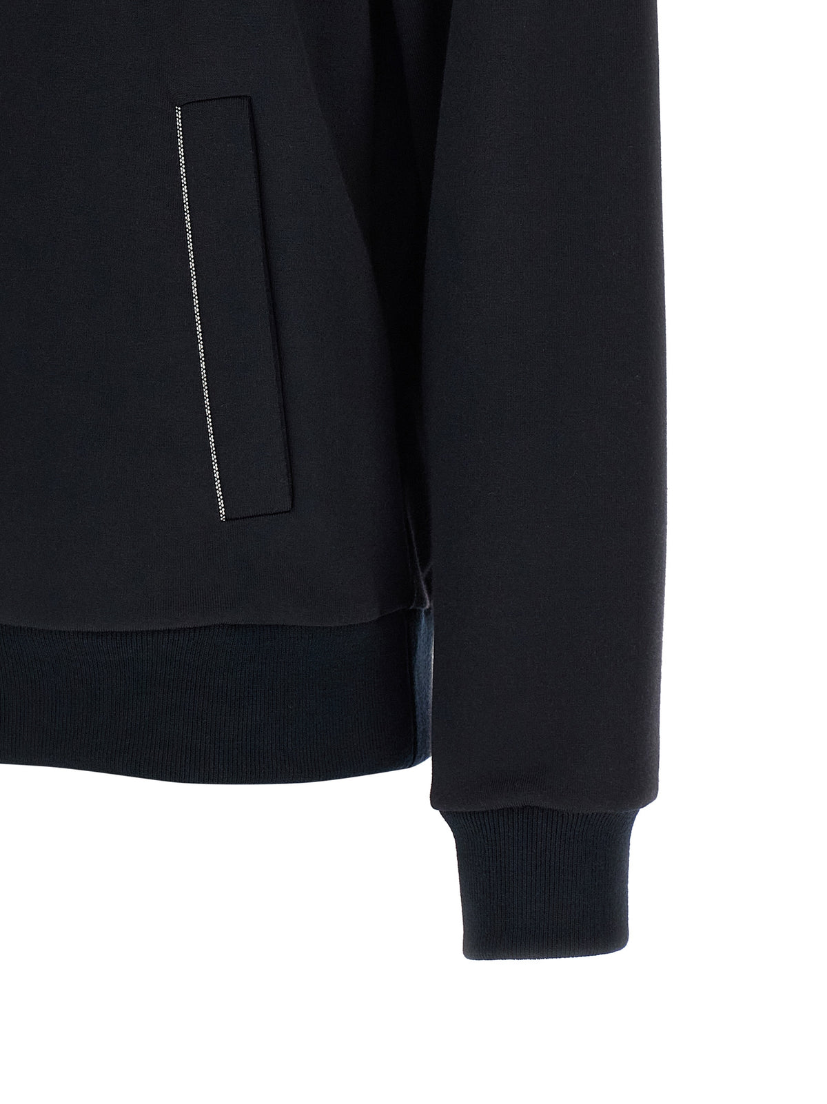 Peserico Blue Cotton Bomber