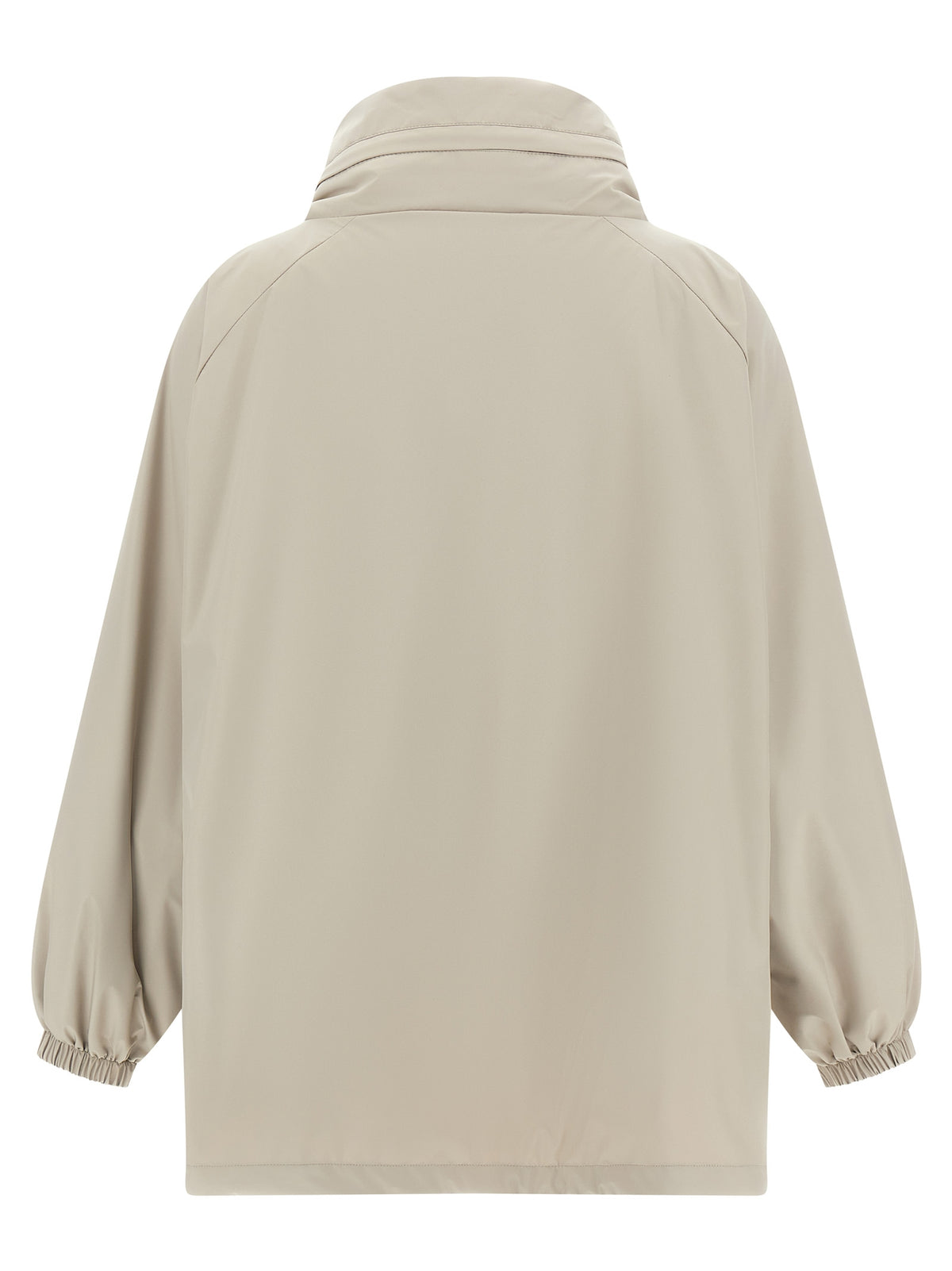 MooRER Lehua Gray Polyester Shell Jacket for Women