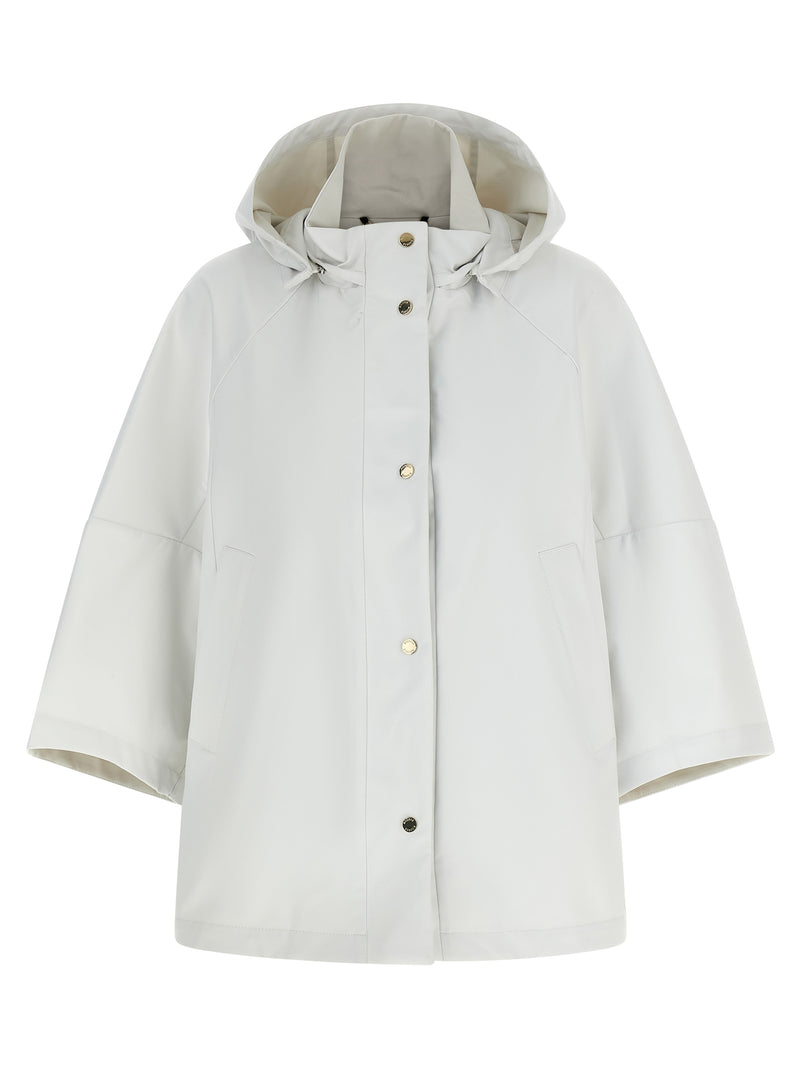 MooRER Florida Beige Polyester Shell Jacket