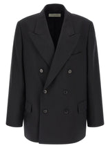 Dries Van Noten Black Wool Blazer