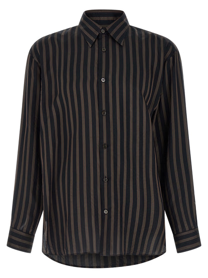 Dries Van Noten Black Copper Blouse