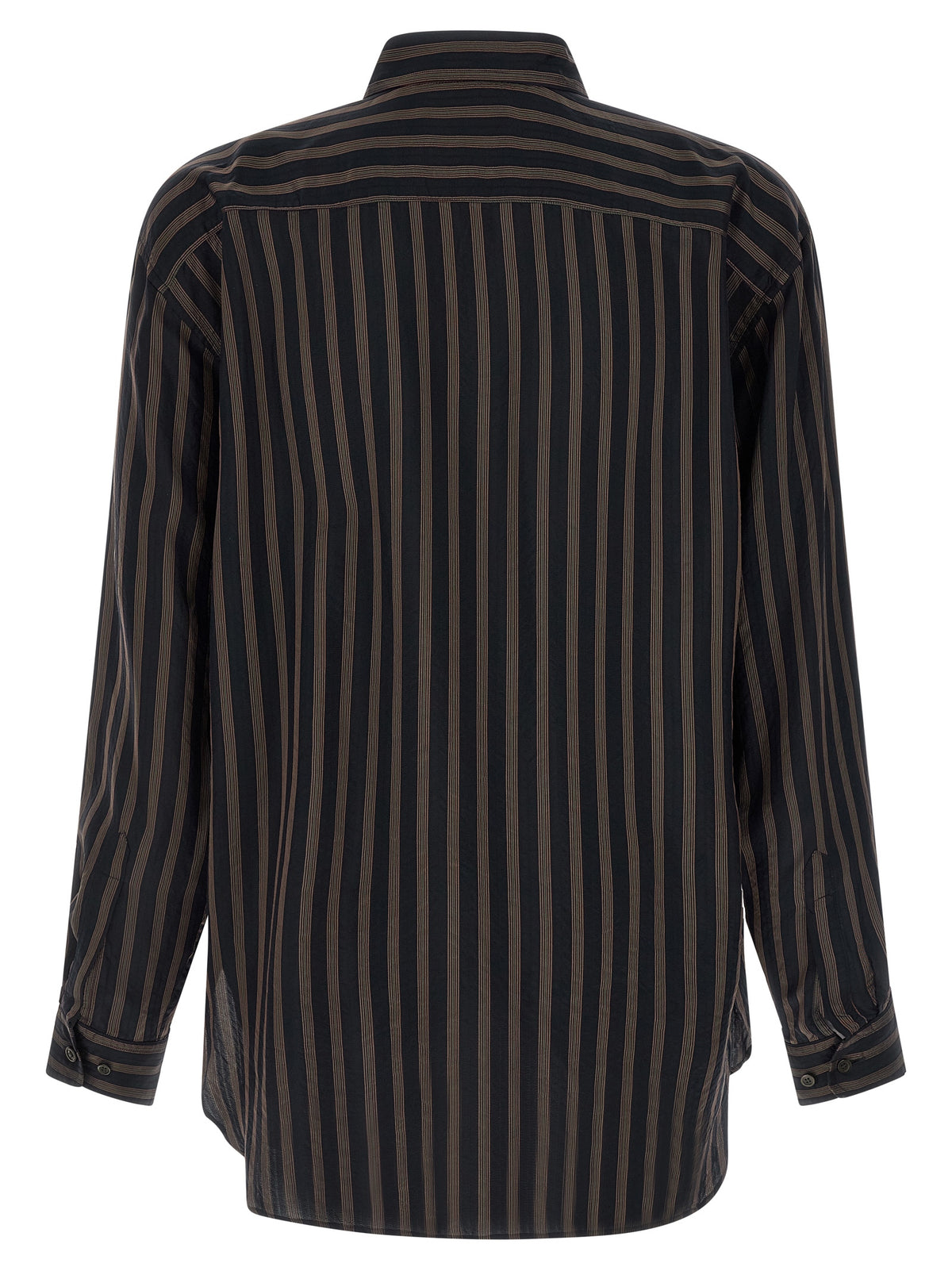 Chemisier Dries Van Noten noir et cuivre
