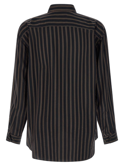 Dries Van Noten Black Copper Blouse