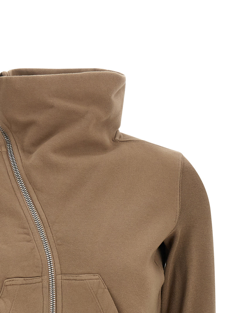 DRKSHDW Mountain Sweat Beige Cotton Sweatshirt