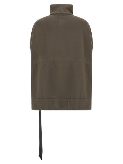DRKSHDW Beige Cotton Sweatshirt