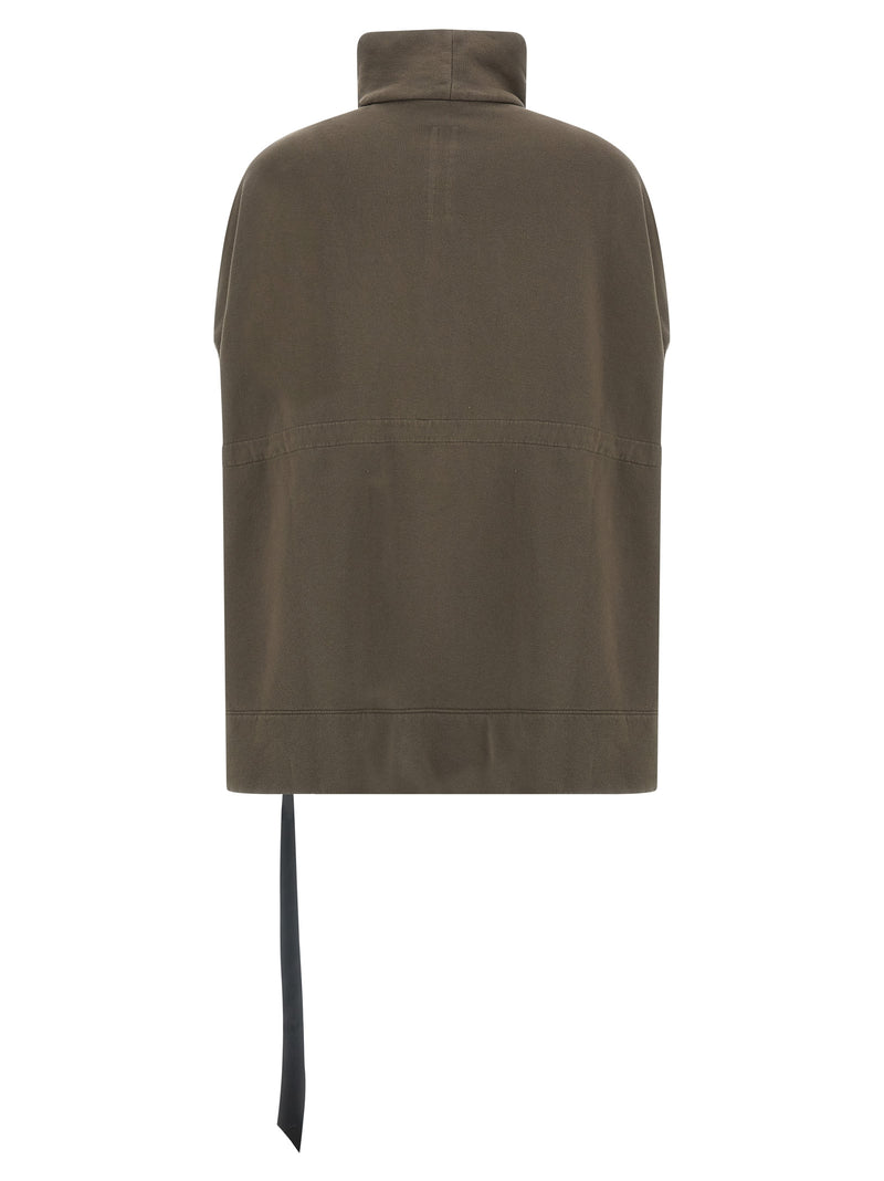 DRKSHDW Beige Cotton Sweatshirt