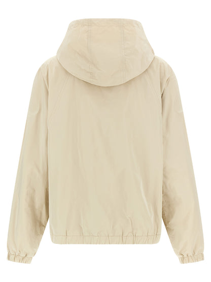 Peserico Beige Polyester Shell Jacket