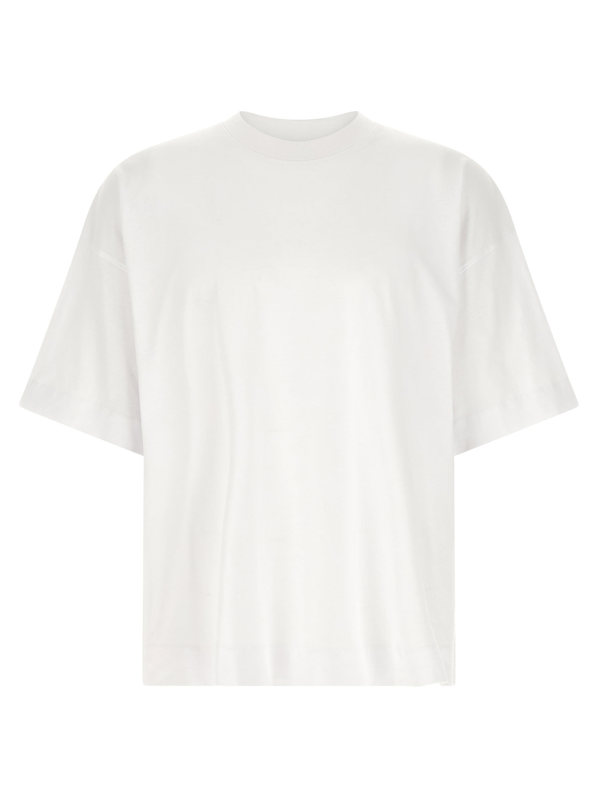 Dries Van Noten White Cotton T-Shirt