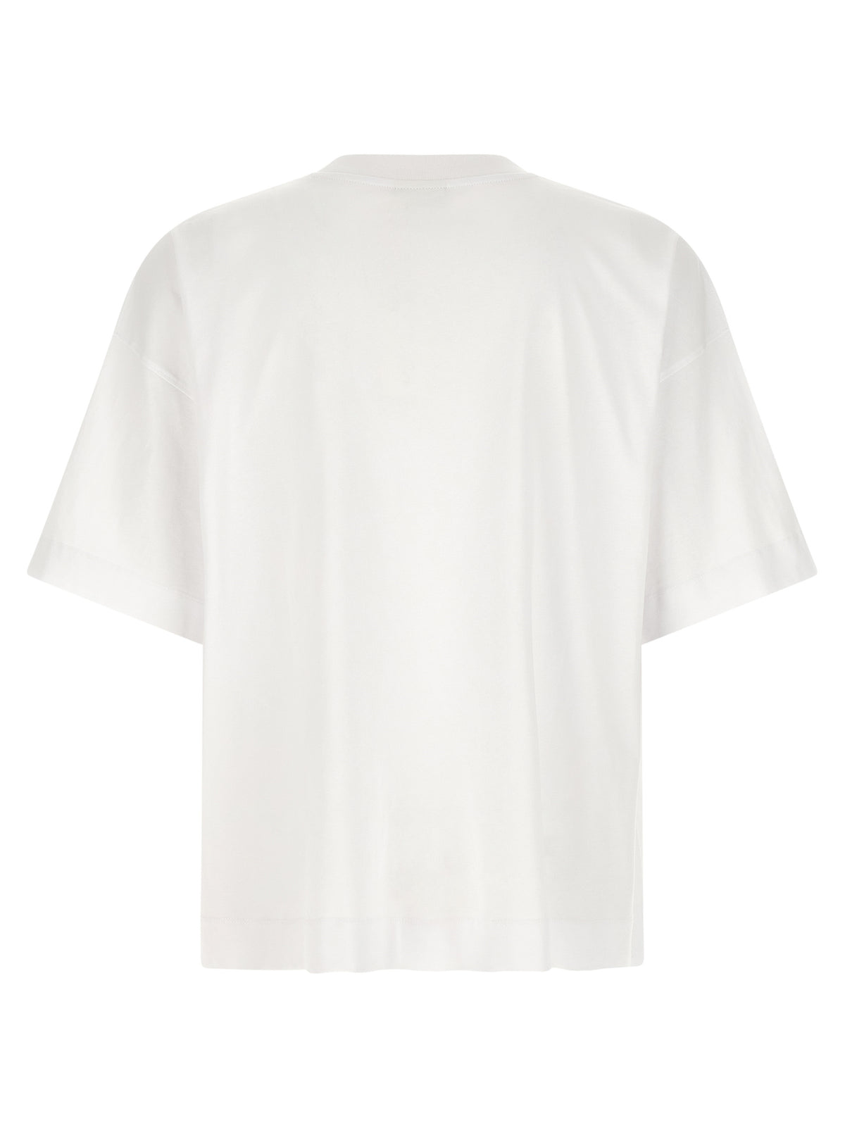 Dries Van Noten White Cotton T-Shirt