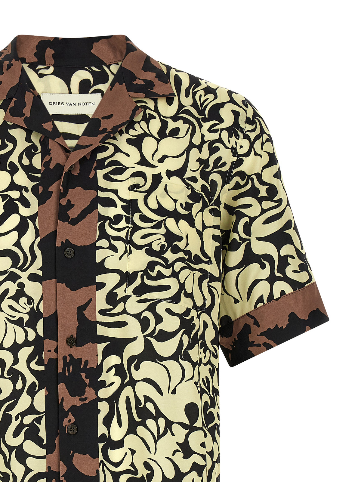 Dries Van Noten ‘Carltone’ Multicolor Viscose Blouse