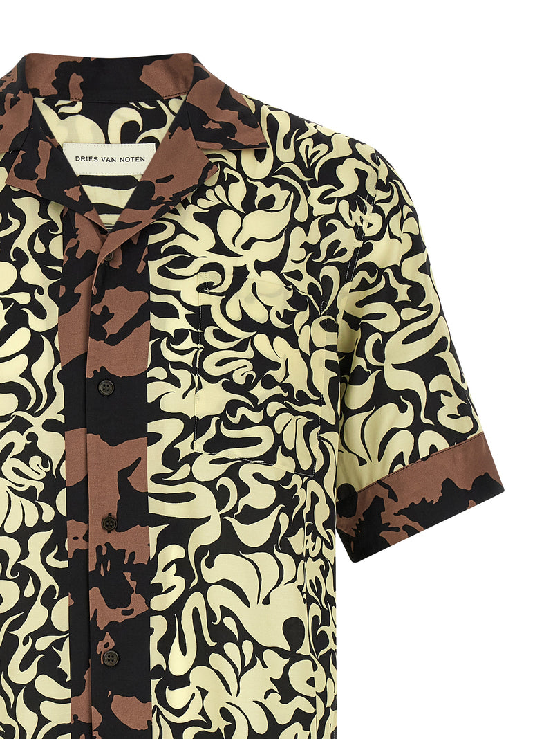 Dries Van Noten ‘Carltone’ Multicolor Viscose Blouse