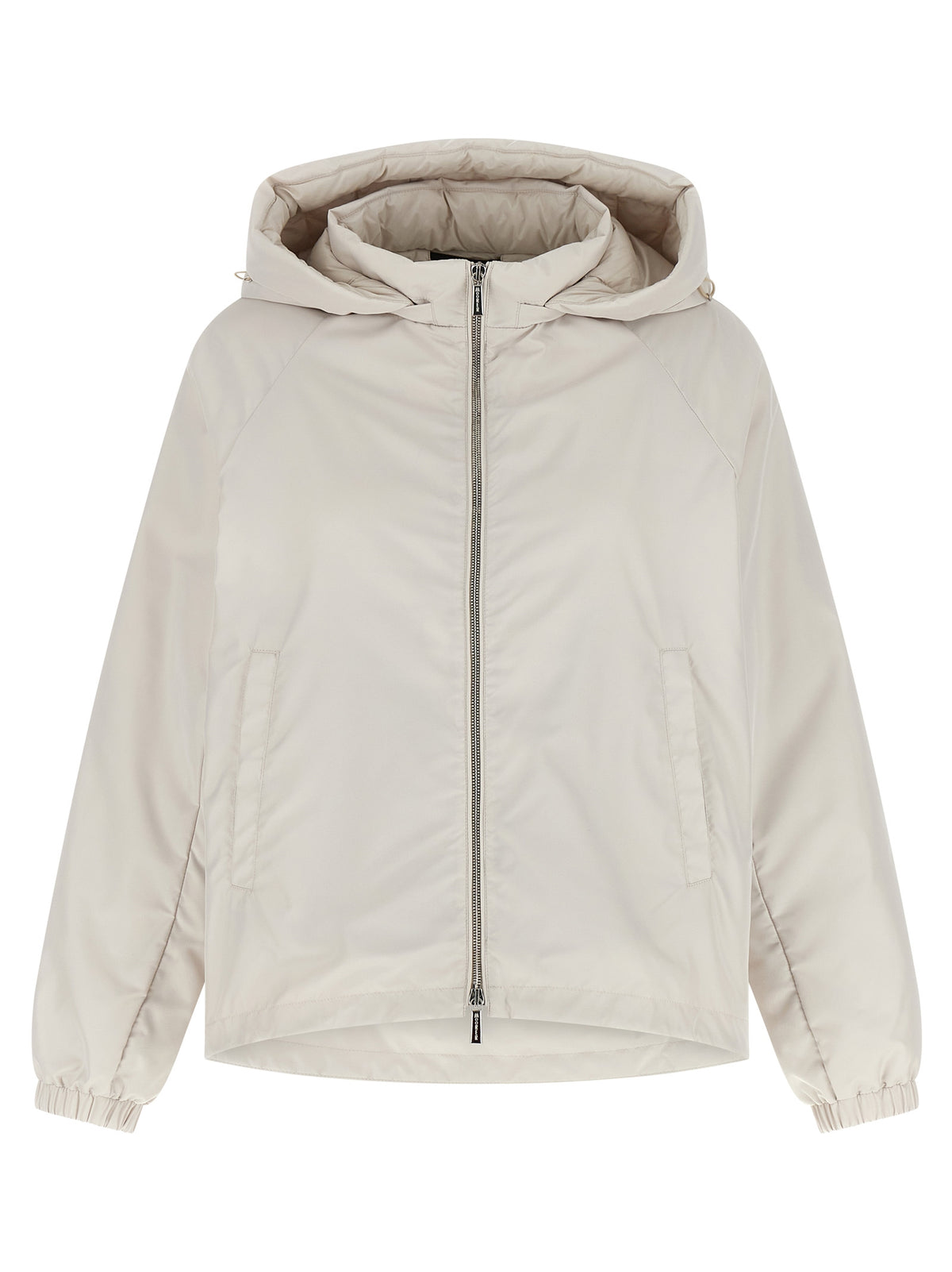 MooRER Soave Beige Polyester Shell Jacket for Women