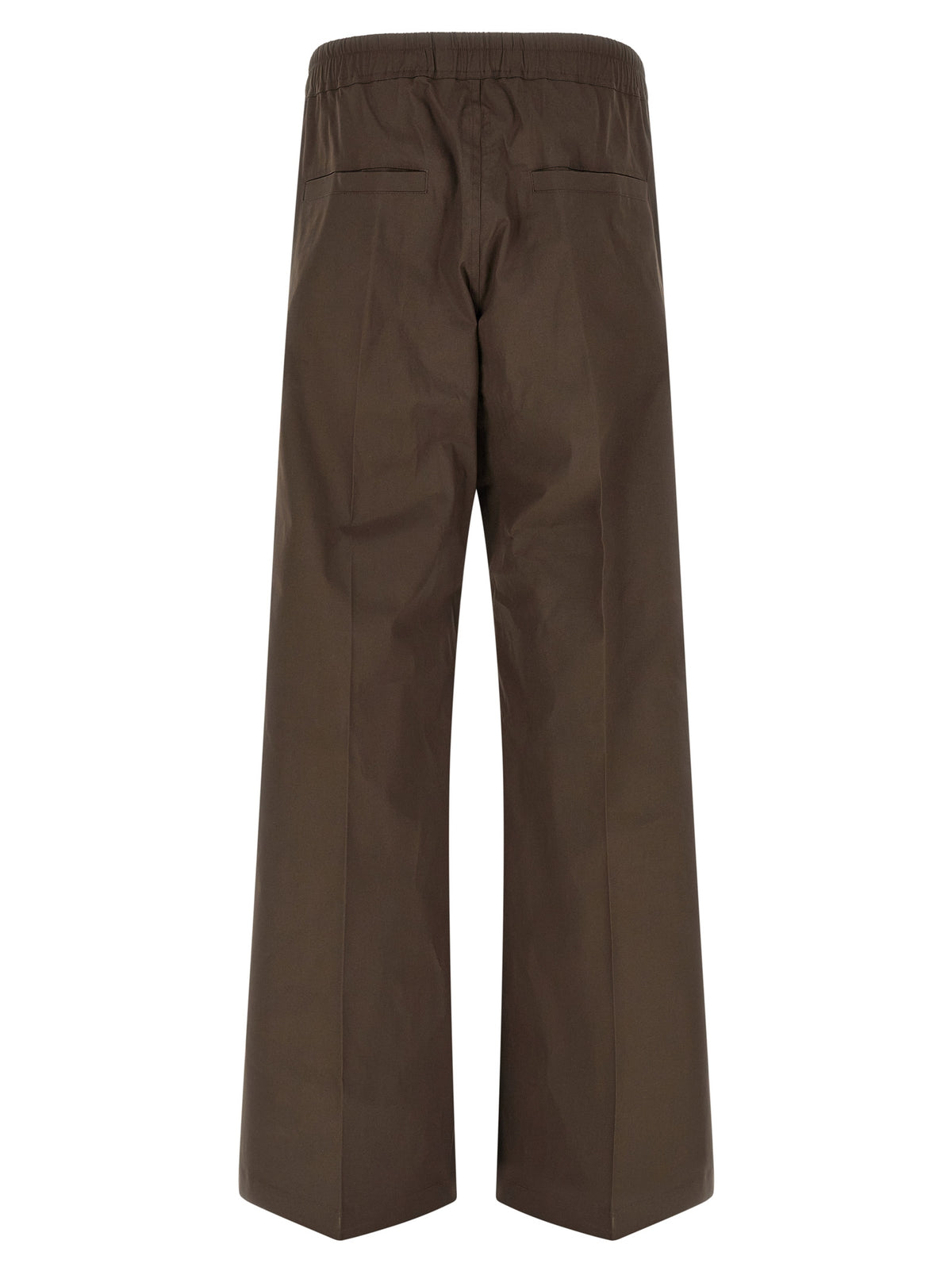 Pantalon cargo en coton marron Rick Owens