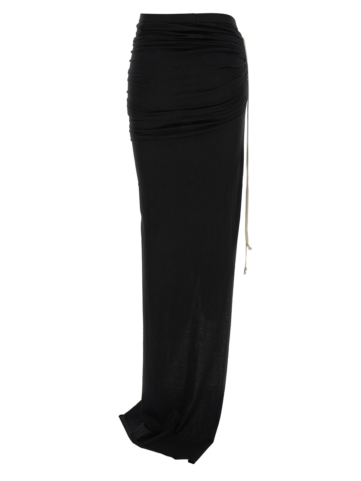 DRKSHDW Black Cotton Mini Skirt