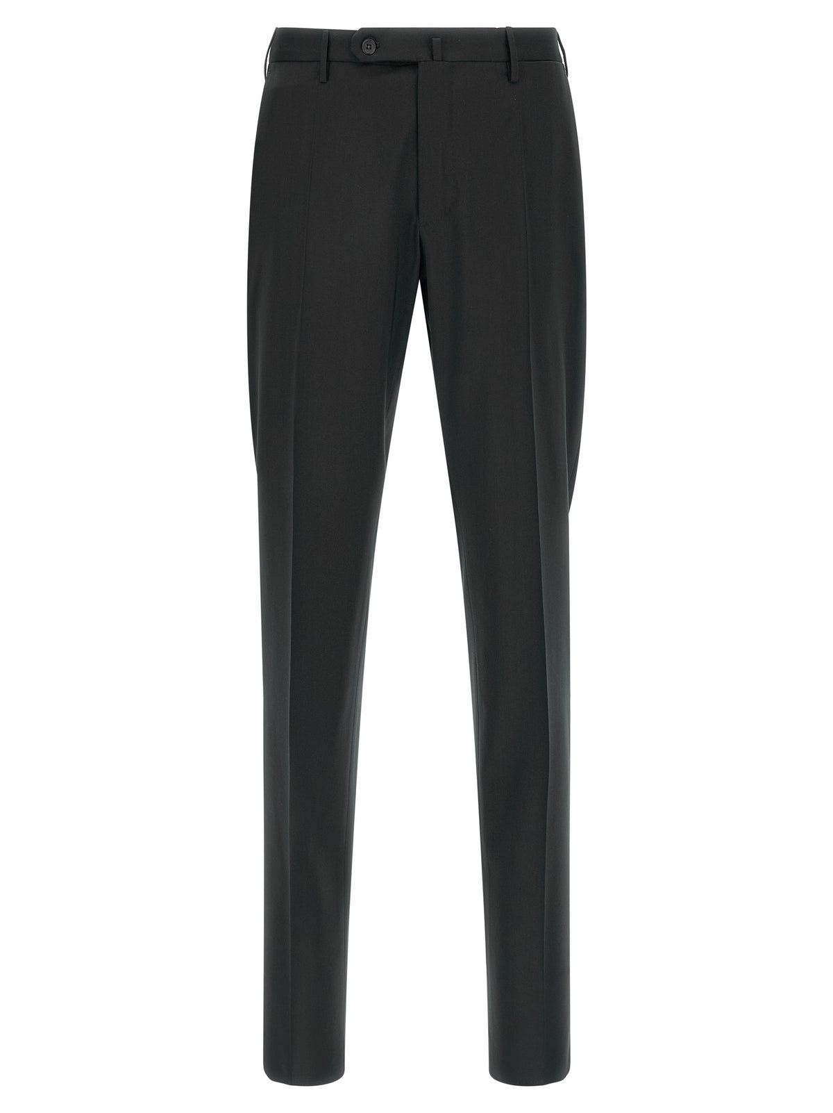 Incotex Black Virgin Wool Dress Pants - Modello 35