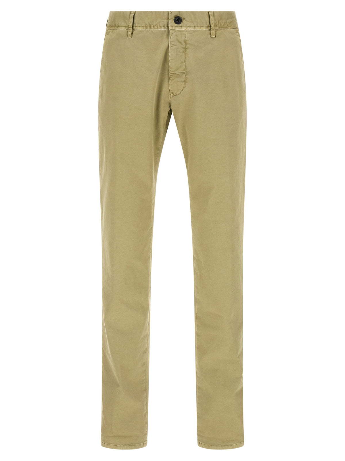 Pantalon décontracté bicolore en coton Incotex