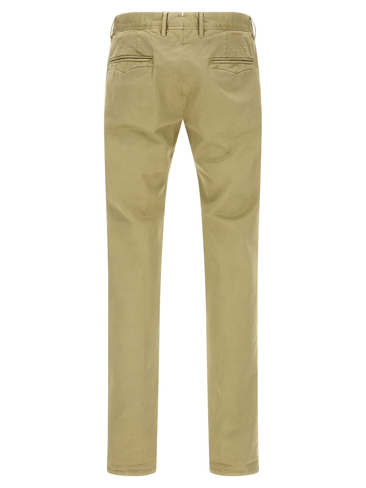 Pantalon décontracté bicolore en coton Incotex