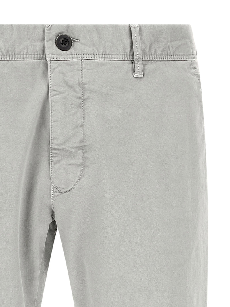 Incotex Gray Cotton Casual Pants - Stylish & Comfortable