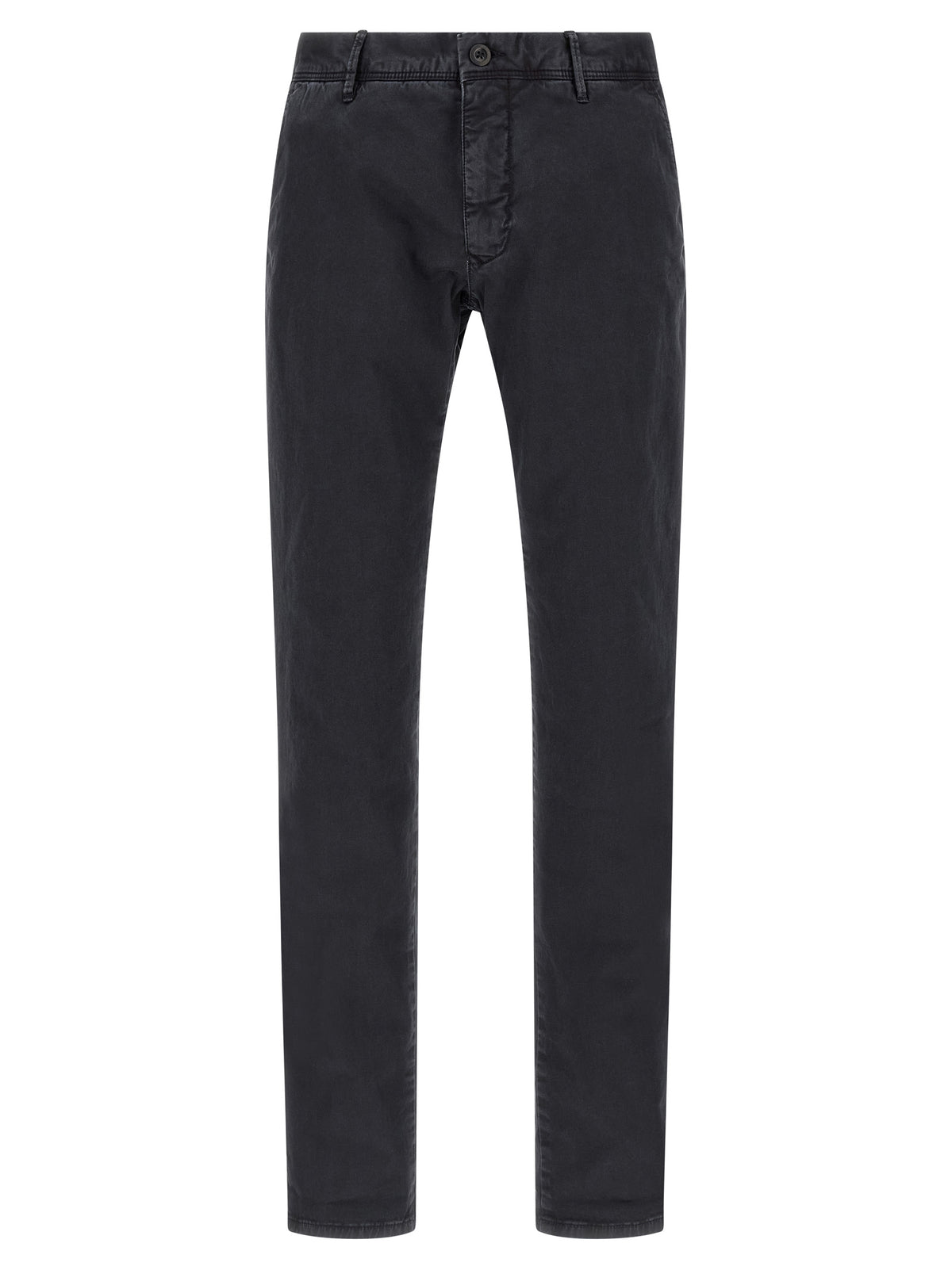 Pantalon décontracté Incotex en coton bleu