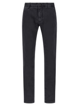Pantalon décontracté Incotex en coton bleu