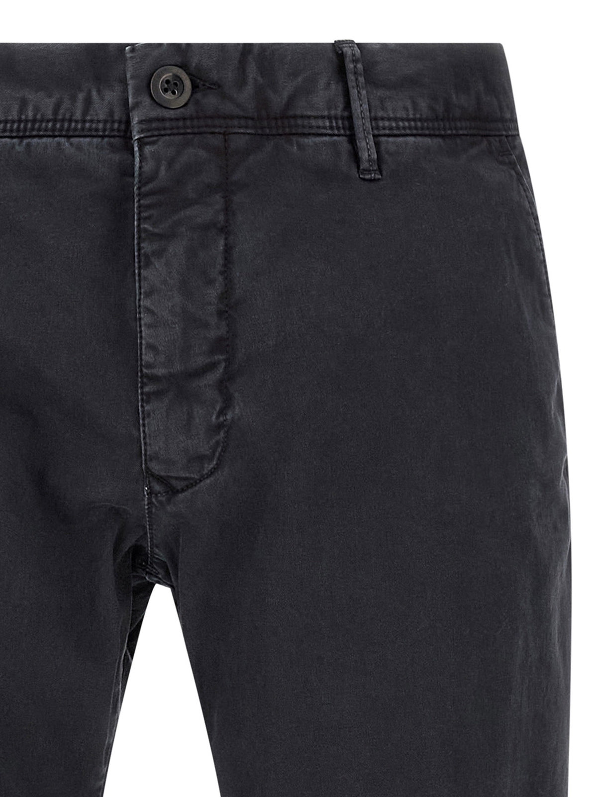 Pantalon décontracté Incotex en coton bleu