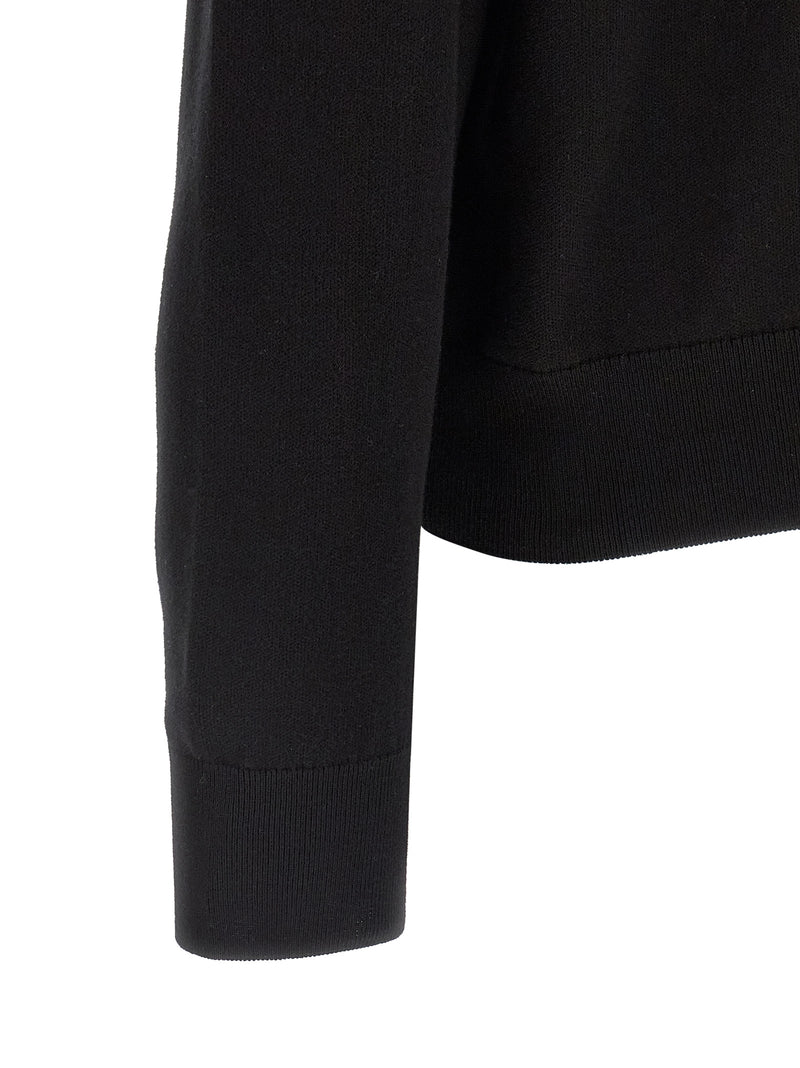 Hugo Boss Upalano Black Cotton Cardigan for Men